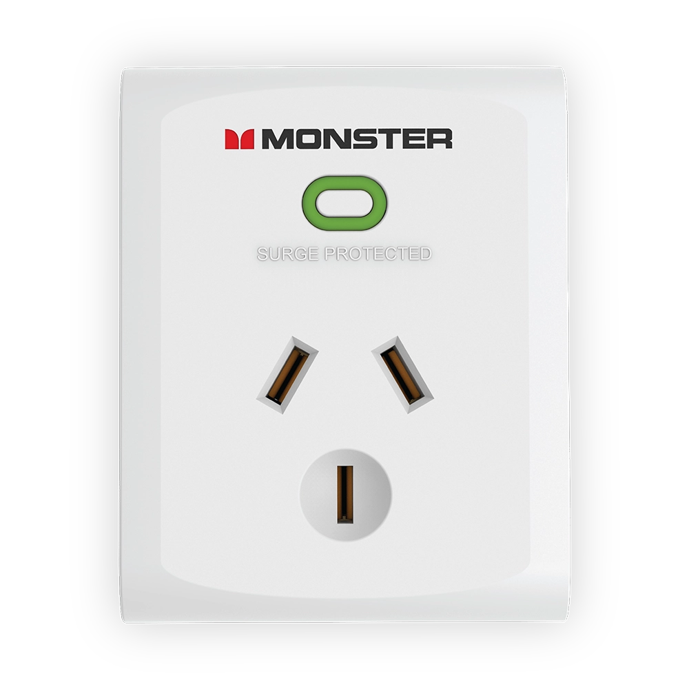 Monster Cable 1-Socket Surge Protector