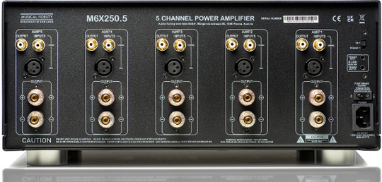 Musical Fidelity M6x 250.5 Multi Channel Amplifier