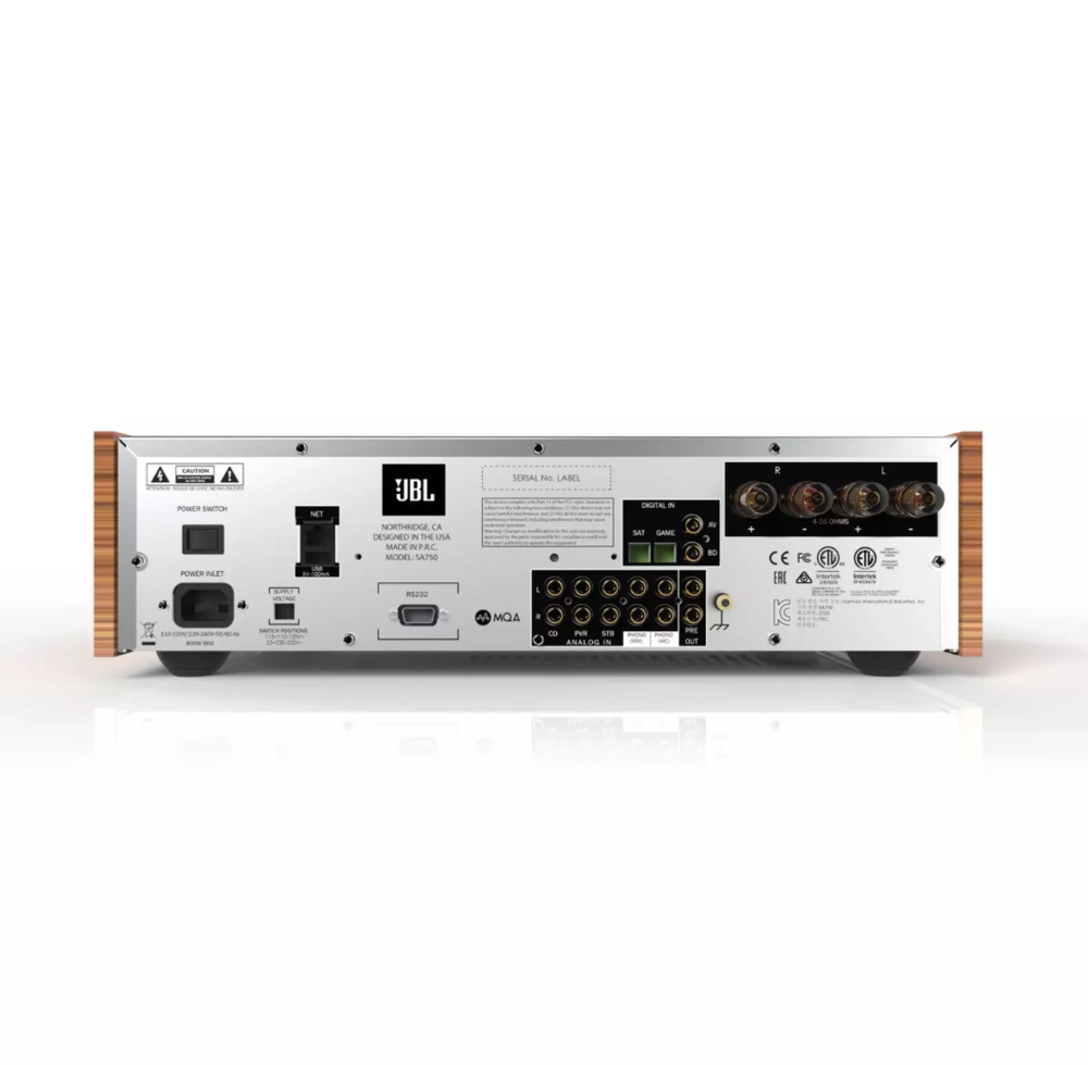 JBL SA-750 Integrated Streaming Stereo Amplifier | Floor Display Model