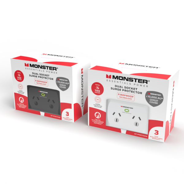 Monster Cable 2-Socket Surge Protector