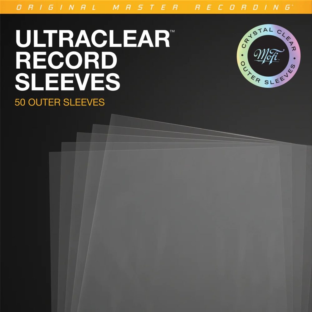 MoFi UltraClear Record Outer Sleeves (Pack of 50)
