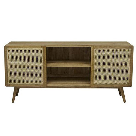 Anja Woven Entertainment Unit | Floor Display Model, Pick up Only
