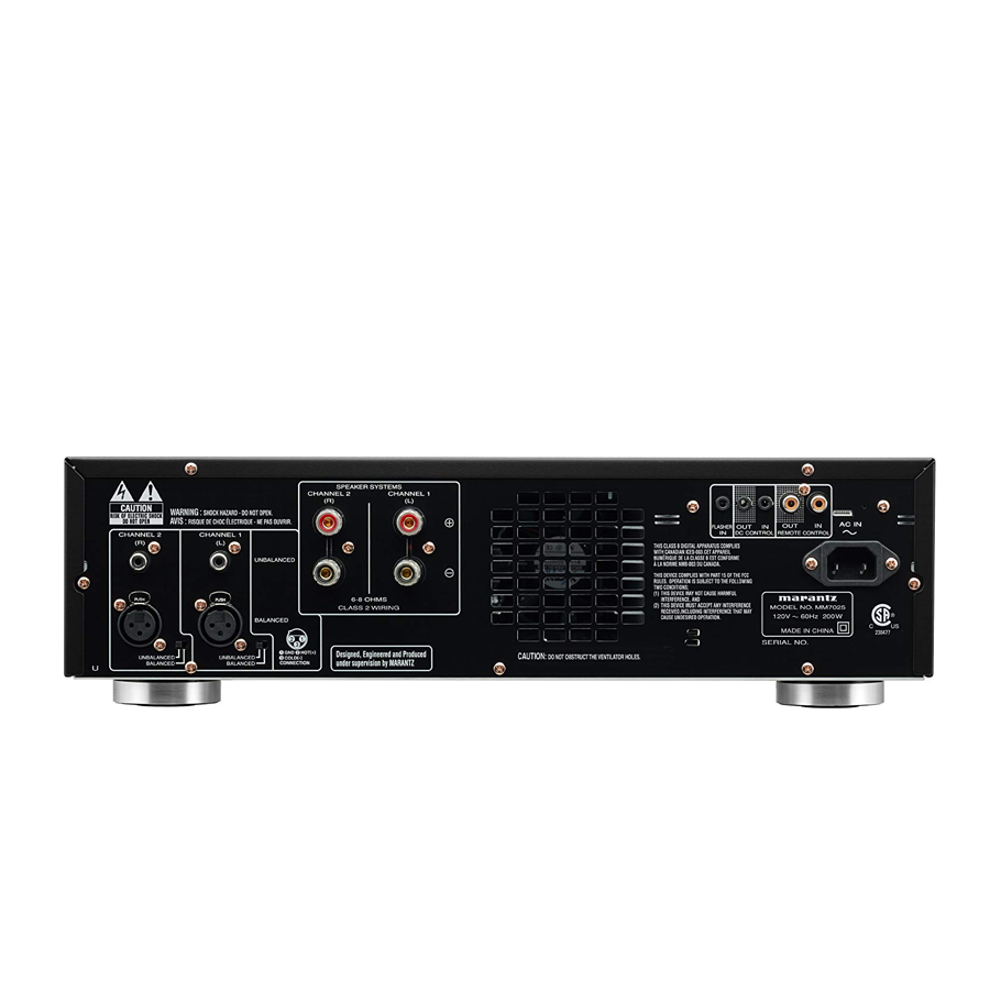 Marantz MM-7025 2CH AV Power Amplifier