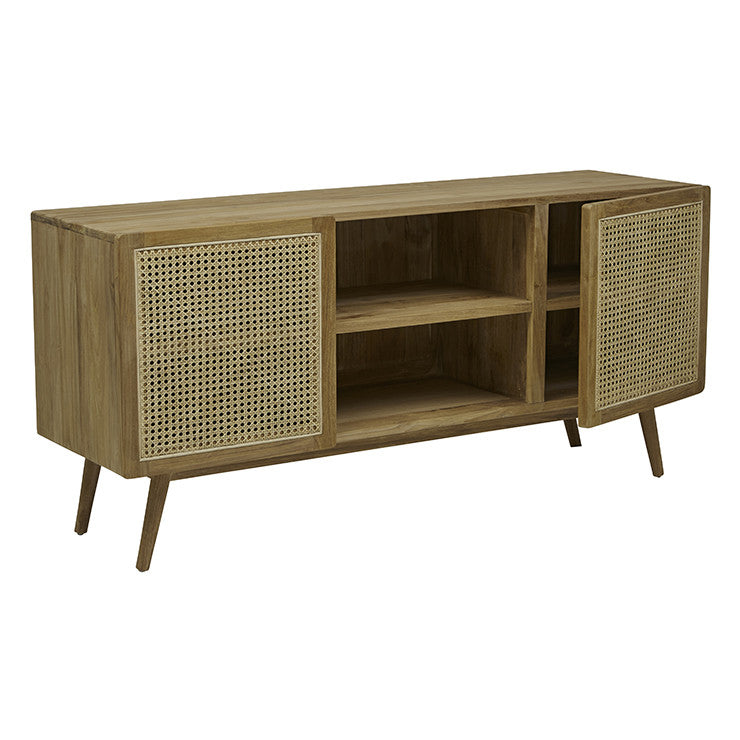 Anja Woven Entertainment Unit | Floor Display Model, Pick up Only